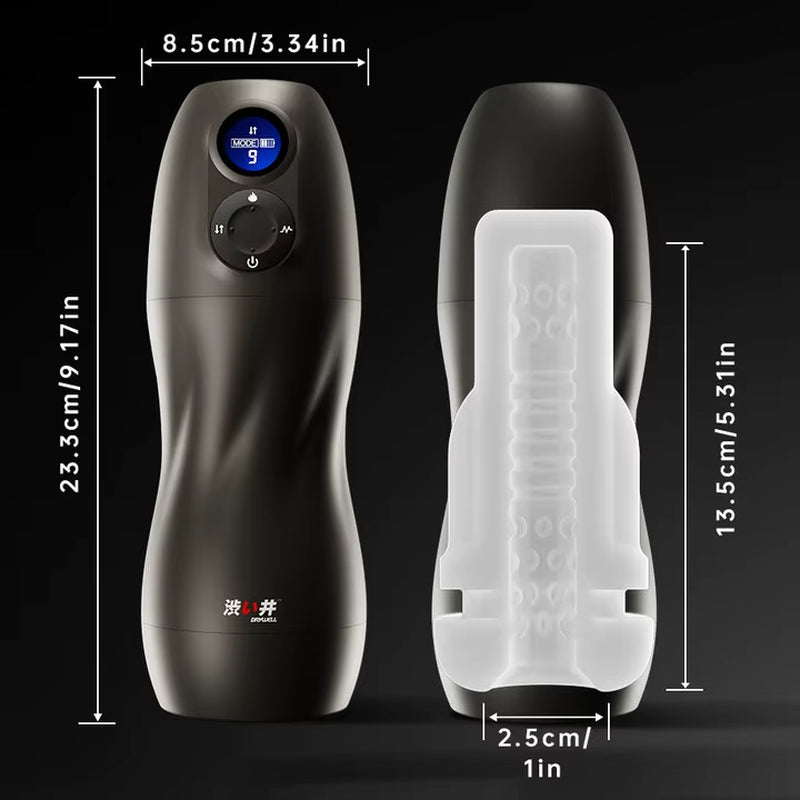 Smart Sex Robot for Men Vacuum Oral Sex Sucking Automatic Male Masturbator Heating and Moaning Adult Goods for Men