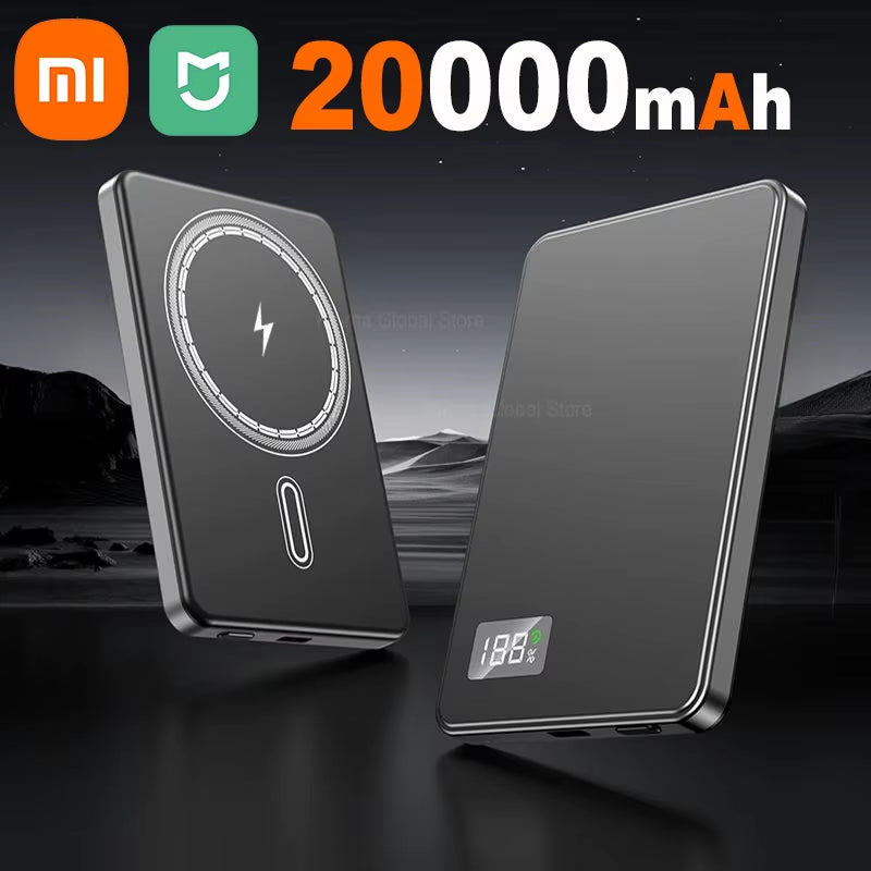 Xiaomi 50000Mah Portable Magnetic Wireless Powerbank PD22.5W Fast Charging External Battery for Magsafe for Iphone Samsung
