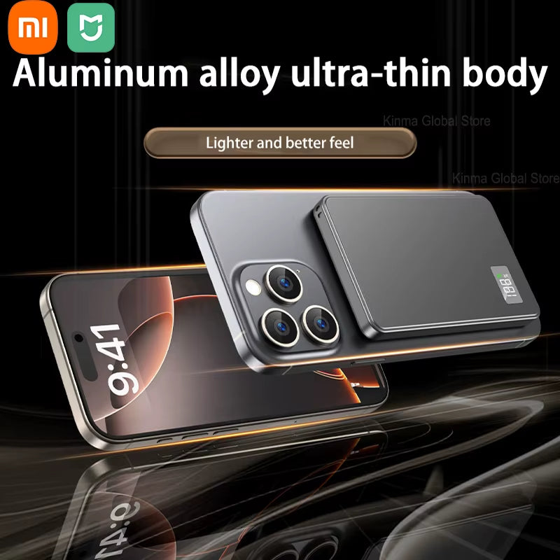 Xiaomi 50000Mah Portable Magnetic Wireless Powerbank PD22.5W Fast Charging External Battery for Magsafe for Iphone Samsung