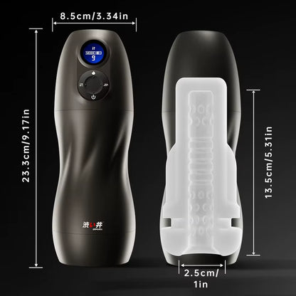 Smart Sex Robot for Men Vacuum Oral Sex Sucking Automatic Male Masturbator Heating and Moaning Adult Goods for Men