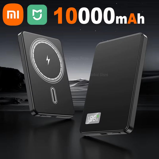 Xiaomi  50000Mah Portable Magnetic Wireless Powerbank PD22.5W Fast Charging External Battery for Magsafe for Iphone Samsung
